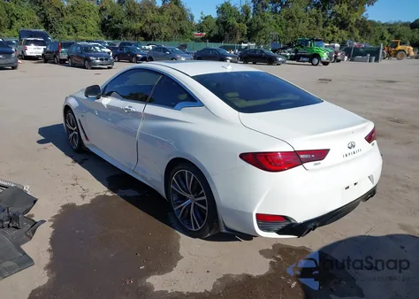 2017 Infiniti Q60 2.0T Premium from USA, damaged, VIN JN1CV7EL5HM320710